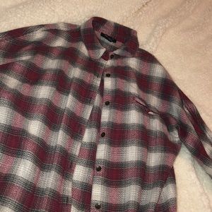 Flannel sweater